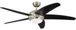 Westinghouse Deckenventilator Bendan Chrom mit Licht und Fernbedienung 132
