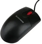 Lenovo ThinkPlus Maus optisch 3 Tasten verkabelt Stealth Black