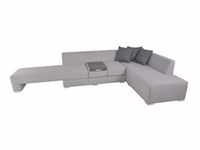 Lounge-Set WELLINGTON, 3tlg.; Aluminium, inkl. Auflagen, Polyester