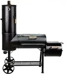 TAINO CHIEF 130 KG Smoker BBQ Grillkamin R&auml;ucherofen Holzkohle Grill 3,5mm...