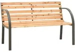 vidaXL Kinder-Gartenbank 81 cm Chinesisches Tannenholz