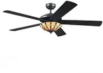 Westinghouse Deckenventilator Comet Tiffany 132 cm mit Licht 132