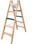 Iller Leiter ILLER-LEITER Holz Stufen Stehleiter 2106-7