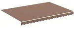 vidaXL Markisenbespannung Braun 3,5x2,5 m