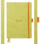 Rhodiarama Goalbook A5 mit flexiblem Einband, 120 Blatt elfenbein 90g,