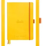 Rhodiarama Goalbook A5 mit flexiblem Einband, 120 Blatt elfenbein 90g,