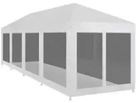 vidaXL Partyzelt mit 10 Mesh-Seitenw&auml;nden 12 x 3 m