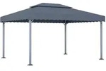vidaXL Pavillon 400 x 300 cm Anthrazit Aluminium