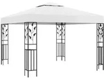 vidaXL Pavillon 3x3 m Wei&szlig; 180 g/m2