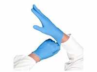 Nitril Handschuhe, blau - INTCO Synguard - Größe L, puderfrei,...