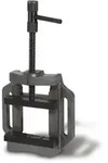 EBERTH Maschinenschraubstock aus Grauguss und Stahl, 125mm Backenbreite, max. 100mm