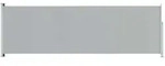 vidaXL Seitenmarkise Ausziehbar 200x600 cm Grau