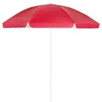 Kingsleeve Sonnenschirm 200cm rot wasserabweisend