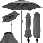 Kingsleeve Sonnenschirm &Oslash; 200cm UV Schutz 80+ mit Schutzh&uuml;lle Knickbar Marktschirm