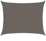 vidaXL Sonnensegel 160 g/m2 Anthrazit 6x8 m HDPE