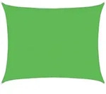 vidaXL Sonnensegel 160 g/m2 Hellgr&uuml;n 6x8 m HDPE