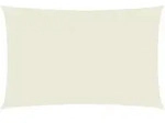 vidaXL Sonnensegel Oxford-Gewebe Rechteckig 2x5 m Creme