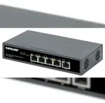 Intellinet Switch - 4 x 10/100/1000 (PoE+) + 1 x 10/100/1000 (PoE Durchf&uuml;hrung)