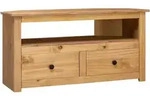 vidaXL TV-Eckschrank 93 x 49 x 49 cm Massivholz Panama-Kiefer
