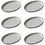 Ritzenhoff & Breker JASPER Espressountertasse &oslash; 10,5 cm grau 6er Set