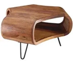 FineBuy Couchtisch FB51410 55 x 55 x 38 cm Sheesham Wohnzimmertisch Massivholz