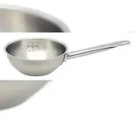 ELO Sauteuse Profi Cuisine 24 cm, 2,5 L, Edelstahl, induktionsgeeignet, backofenfest