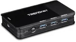 TRENDnet TK-U404 4-Port Sharing Switch 4 PC/1 User USB 3.1