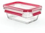 EMSA Clip & Close GLAS Frischhaltedose, Rechteckig, Vorratsbeh&auml;lter, Vorratsdose,