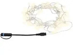 Paulmann Plug & Shine LED Lichterkette Warmwei&szlig; IP44 3000K Schwarz 94557