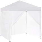 Outsunny - Faltpavillon - 2x2m - Tragetasche - Stahl und Oxford - wei&szlig;