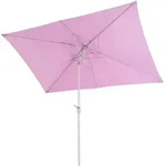 Mendler Sonnenschirm N23, Gartenschirm, 2x3m rechteckig neigbar, Polyester/Alu 4,5kg