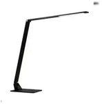 Fabas Luce Wasp LED-Tischleuchte, 12 W, Schwarz, mit Touch-Lichtregelung und