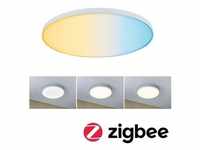 Paulmann LED Panel Smart Home Zigbee Velora rund 400mm Tunable White Weiß dimmbar