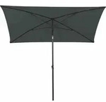 Siena Garden City Mittelstockschirm anthrazit/grau 140x210cm