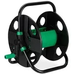 Relaxdays Schlauchtrommel, Wasserschlauchaufroller leer, f&uuml;r 30 m 1/2"