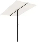 vidaXL Sonnenschirm mit Aluminium-Mast 2x1,5 m Sandwei&szlig;