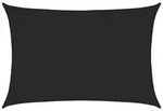vidaXL Sonnensegel 160 g/m2 Schwarz 3x4 m HDPE