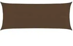 vidaXL Sonnensegel 160 g/m2 Braun 2x4,5 m HDPE