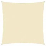 vidaXL Sonnensegel 160 g/m2 Creme 7x7 m HDPE