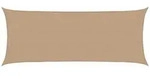 vidaXL Sonnensegel 160 g/m2 Taupe 2x4,5 m HDPE