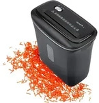 GENIE 480X Aktenvernichter Shredder 8 Blatt Partikelschnitt 12 Liter Sicherheitsstufe