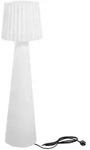 Lumisky LADY E27 Stehleuchte mit Netzanschluss, 110 cm hoch Polyethylen Weiss