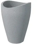 Scheurich Wave Globe High 67, Hochgef&auml;&szlig; / Blumentopf / Pflanzk&uuml;bel, hergestellt