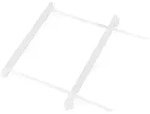 Leitz Abheftstreifen 6078 Transparent Polypropylen 10 x 95 mm 50 St&uuml;ck