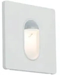 Paulmann LED Wandeinbauleuchte Wall eckig 78x78mm 1,1W 65lm 230V 2700K Wei&szlig; 92923