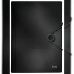 LEITZ 4579 F&auml;chermappe Solid - A4, 6 F&auml;cher, PP, schwarz