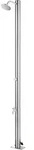 vidaXL Gartendusche 215 cm Edelstahl