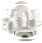 M&Auml;SER Fr&uuml;hst&uuml;cksset 18-tlg., WEISS, 931462