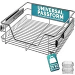 Deuba 2x Teleskopschublade f&uuml;r 50cm Schrankbreite