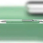 Kugelschreiber Epsilon mit Visco- Glide-Technologie, mintgr&uuml;n, Mine Slider 775XB